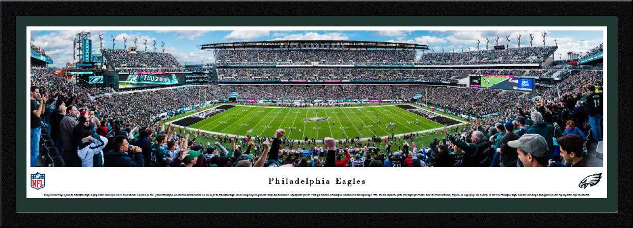 Philadelphia Eagles - 50 Yard Line - Select Frame - 757 Sports Collectibles