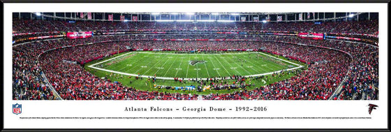 Atlanta Falcons - Final Game at Georgia Dome - Standard Frame - 757 Sports Collectibles