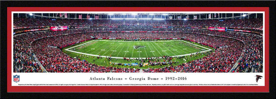 Atlanta Falcons - Final Game at Georgia Dome - Select Frame - 757 Sports Collectibles