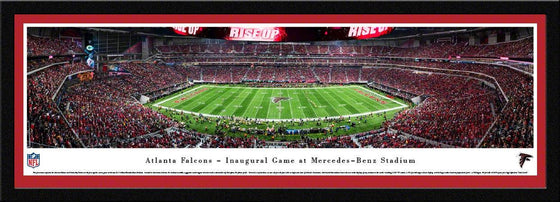 Atlanta Falcons - 1st Game at Mercedes-Benz Stadium - Select Frame - 757 Sports Collectibles