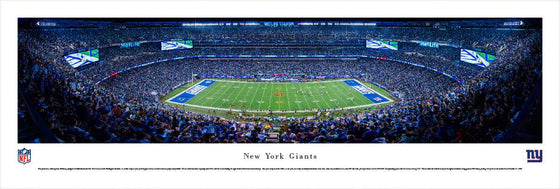 New York Giants - 50 Yard Line - Unframed - 757 Sports Collectibles