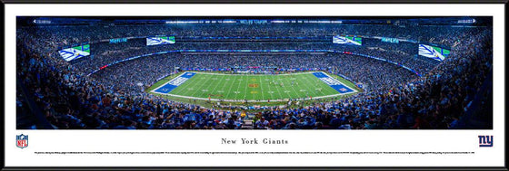 New York Giants - 50 Yard Line - Standard Frame - 757 Sports Collectibles
