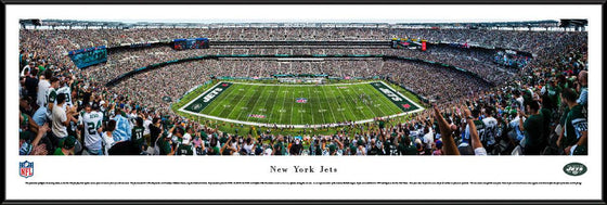 New York Jets - 50 Yard Line - Standard Frame - 757 Sports Collectibles
