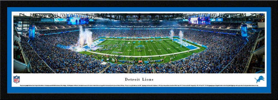 Detroit Lions - 50 Yard Line - Select Frame - 757 Sports Collectibles
