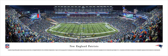 New England Patriots - Night - Unframed - 757 Sports Collectibles