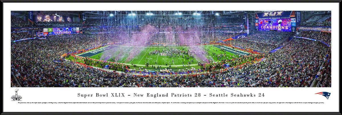 Super Bowl 2015 - New England Patriots Champions - Standard Frame - 757 Sports Collectibles