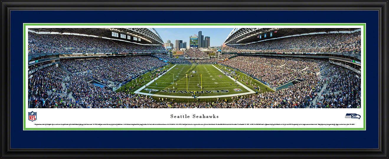 Seattle Seahawks - Deluxe Frame - 757 Sports Collectibles