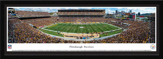 Pittsburgh Steelers - 50 Yard Line  - Select Frame - 757 Sports Collectibles