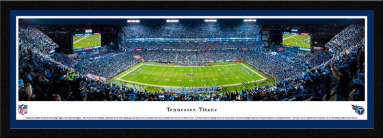 Tennessee Titans - 50-Yard Night Game - Select Frame - 757 Sports Collectibles