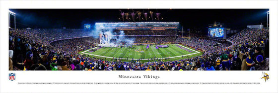 Minnesota Vikings Panoramic Picture 13.5"x40" Unframed TCF Bank Stadium Panorama Photo - 757 Sports Collectibles