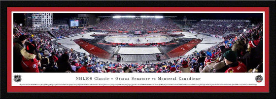 NHL 100 Classic (Senators vs Canadiens) - Select Frame - 757 Sports Collectibles