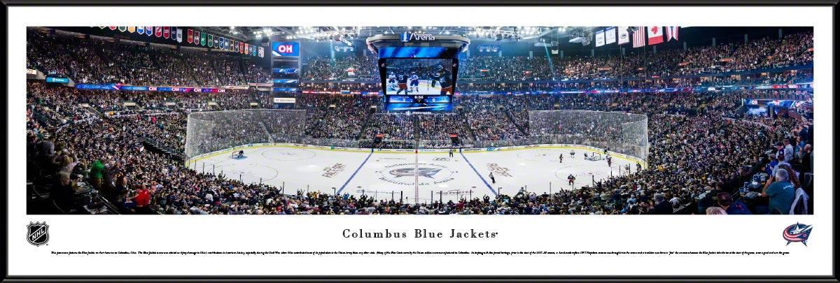 Columbus Blue Jackets - Center Ice - Standard Frame - 757 Sports Collectibles