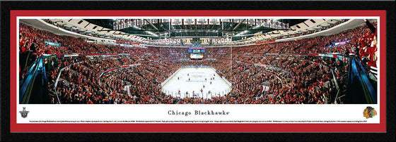 Chicago Blackhawks - End Zone - Select Frame - 757 Sports Collectibles