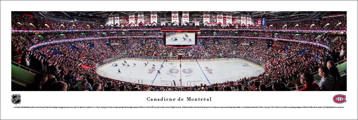Montreal Canadiens - Center Ice at Bell Centre - Unframed - 757 Sports Collectibles