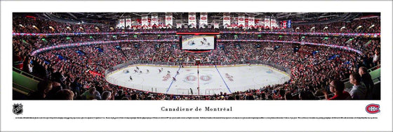 Montreal Canadiens - Center Ice at Bell Centre - Unframed - 757 Sports Collectibles