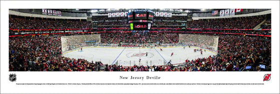New Jersey Devils (Center Ice) - Unframed - 757 Sports Collectibles