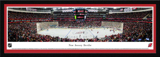 New Jersey Devils (Center Ice) - Select Frame - 757 Sports Collectibles