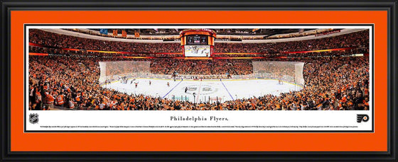Philadelphia Flyers - Center Ice - Deluxe Frame - 757 Sports Collectibles