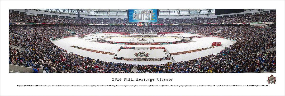 2014 NHL Heritage Classic - Unframed - 757 Sports Collectibles