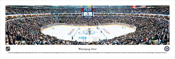Winnipeg Jets - Center Ice - Unframed - 757 Sports Collectibles