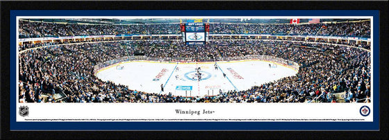Winnipeg Jets - Center Ice - Select Frame - 757 Sports Collectibles