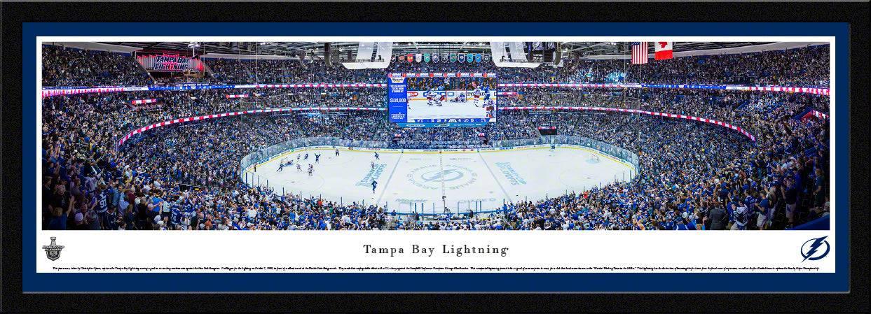 Tampa Bay Lightning - Center Ice - Select Frame - 757 Sports Collectibles