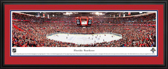 Florida Panthers - Center Ice - Deluxe Frame - 757 Sports Collectibles