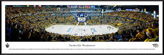 Nashville Predators Playoffs - Center Ice  - Standard Frame - 757 Sports Collectibles