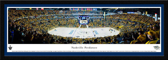 Nashville Predators Playoffs - Center Ice  - Select Frame - 757 Sports Collectibles