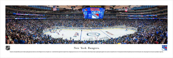 New York Rangers - Center Ice - Unframed - 757 Sports Collectibles