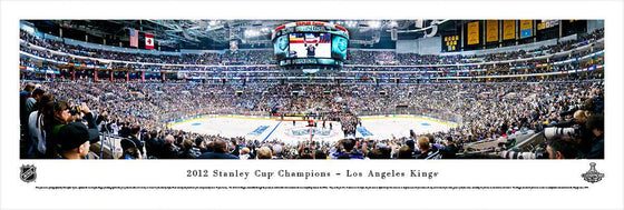 2012 Stanley Cup Champions - Los Angeles Kings - Center Ice - Unframed - 757 Sports Collectibles