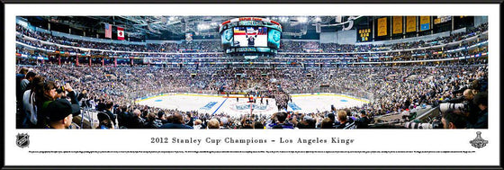 2012 Stanley Cup Champions - Los Angeles Kings - Center Ice - Standard Frame - 757 Sports Collectibles