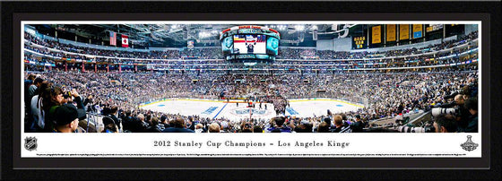 2012 Stanley Cup Champions - Los Angeles Kings - Center Ice - Select Frame - 757 Sports Collectibles