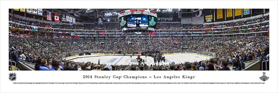 2014 Stanley Cup Champions - Los Angeles Kings - Center Ice - Unframed - 757 Sports Collectibles