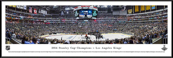 2014 Stanley Cup Champions - Los Angeles Kings - Center Ice - Standard Frame - 757 Sports Collectibles