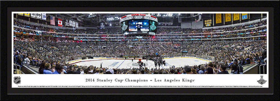 2014 Stanley Cup Champions - Los Angeles Kings - Center Ice - Select Frame - 757 Sports Collectibles