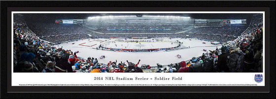 2014 NHL Stadium Series - Penguins Select Frame - 757 Sports Collectibles