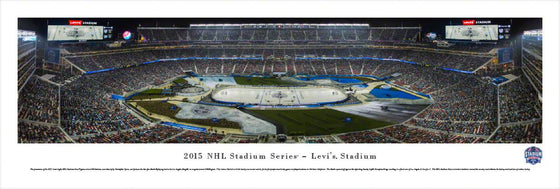 2015 NHL Stadium Series - Unframed - 757 Sports Collectibles