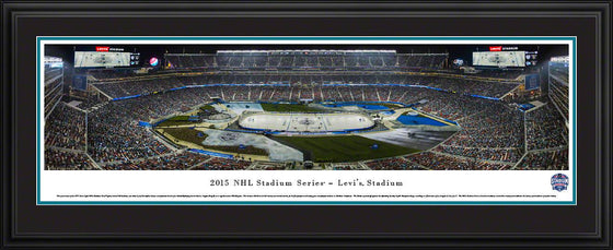 2015 NHL Stadium Series - Sharks - Deluxe Frame - 757 Sports Collectibles