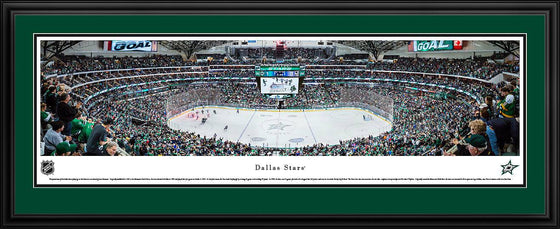 Dallas Stars - Center Ice - Deluxe Frame - 757 Sports Collectibles