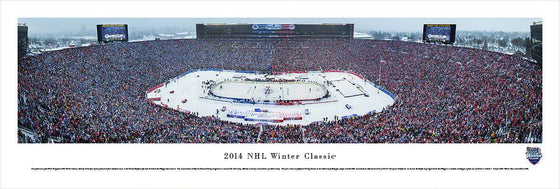 2014 NHL Winter Classic - Unframed - 757 Sports Collectibles