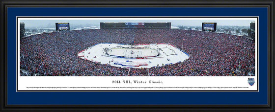 2014 NHL Winter Classic - Toronto Maple Leafs - Deluxe Frame - 757 Sports Collectibles