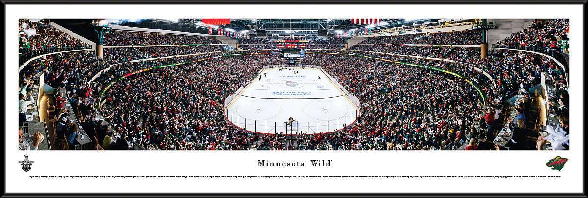 Minnesota Wild - End Zone - Standard Frame - 757 Sports Collectibles