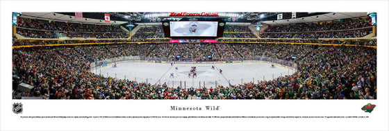 Minnesota Wild - Center Ice - Unframed - 757 Sports Collectibles