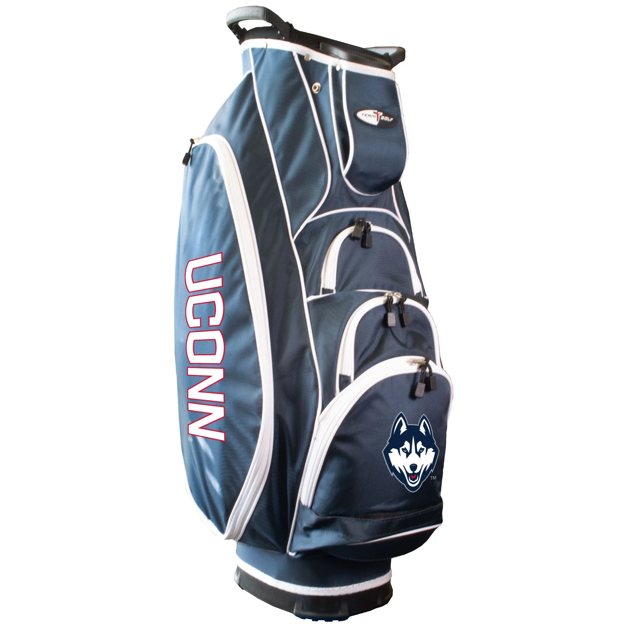 Connecticut Huskies Albatross Cart Golf Bag Navy