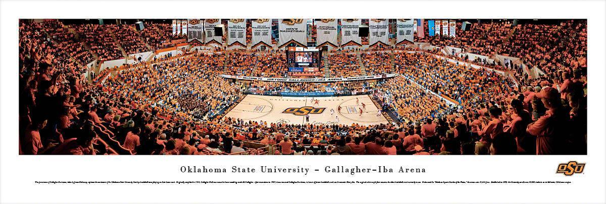 Oklahoma State Basketball - Unframed - 757 Sports Collectibles