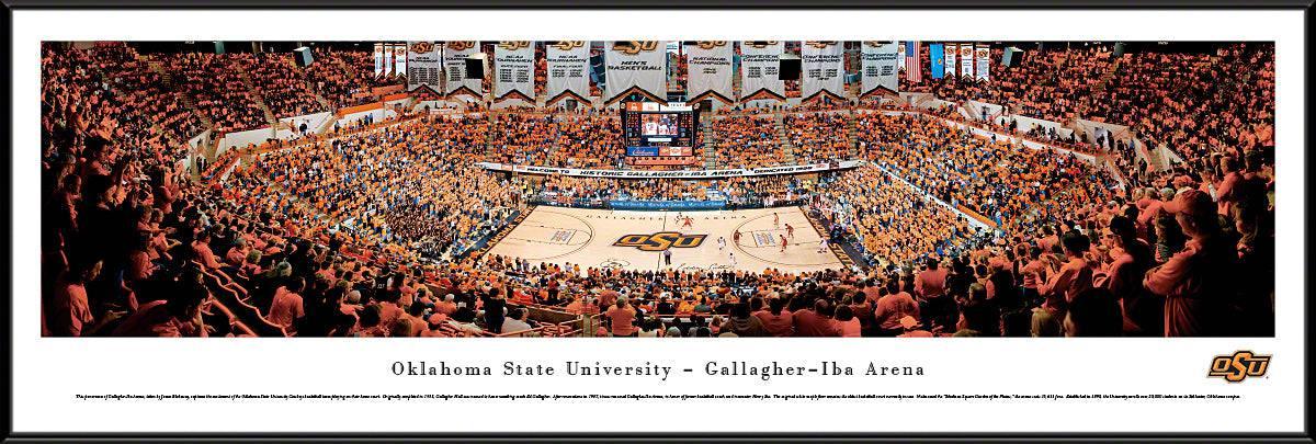 Oklahoma State Basketball - Standard Frame - 757 Sports Collectibles