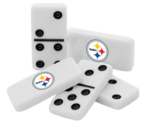NFL Pittsburgh Steelers 28 Piece Dominoes - 757 Sports Collectibles