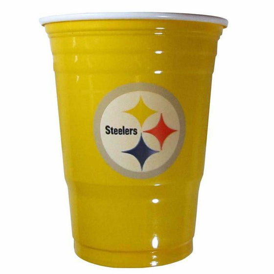 NFL Pittsburgh Steelers Gameday Plastic Solo Cups (18 pack - 18 oz) - 757 Sports Collectibles
