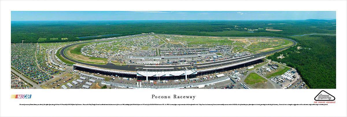 Pocono Raceway - Unframed - 757 Sports Collectibles